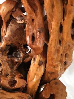 Chinese Sculptural Three Tiered Root Wood Table - 3175656