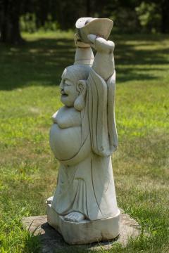 Chinese Sculpture of Welcoming and Happy Buddha - 3768539