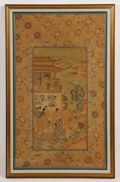 Chinese Silk Woven Panel - 1621888