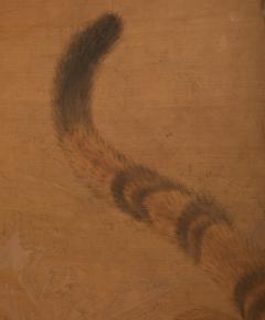 Chinese Single Panel Chinese Painting of Tiger - 3703025