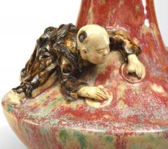 Chinese Style Stoneware Vase - 4520464