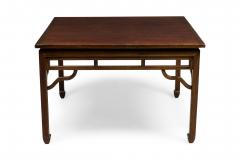 Chinese Style Wooden Card Table - 4655228