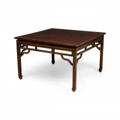 Chinese Style Wooden Card Table - 4708486