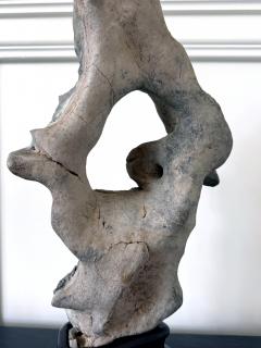 Chinese Taihu Scholar Stone on Display Stand - 4555103