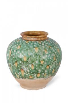 Chinese Tang Dynasty Style Sancai Glazed Porcelain Vase - 4409007