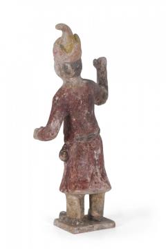 Chinese Tang Dynasty Style Terra Cotta Huren Tomb Figure - 4408796