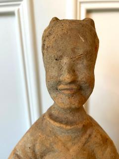 Chinese Terracotta Statue Tomb Figure East Han Dynasty - 2350149