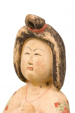 Chinese Unglazed Ceramic Kwanyin Figure - 4674393
