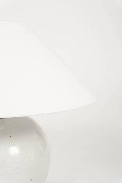 Chinese White Ginger Jar Lamp - 4417863