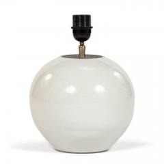 Chinese White Ginger Jar Lamp - 4417866