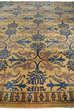 Chinese Yellow and Blue Carpet - 4629140