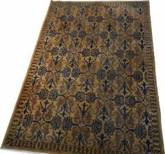 Chinese Yellow and Blue Carpet - 4630933