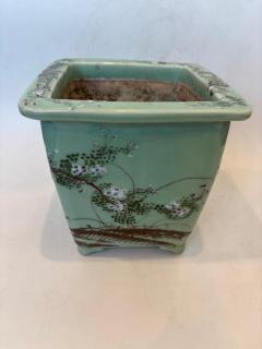 Chinese celadon square jardiniere - 4671208