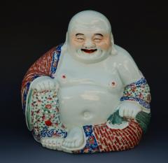 Chinese early 20thc porcelain budha - 4787581