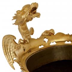 Chinese enamel and French gilt bronze Chinoiserie jardini re - 1543188