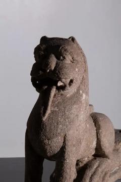 Chinese lion sculpture WEI DYNASTY PROBABLY - 3694974