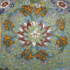 Chinese ormolu and cloisonn enamel vase for the Islamic market - 3654147
