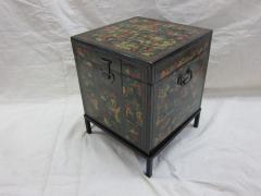 Chinoiserie Antique Painted Box Table - 3387779