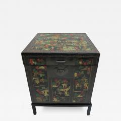 Chinoiserie Antique Painted Box Table - 3412604