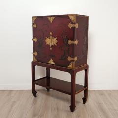 Chinoiserie Cabinet U S A circa 1960 - 3676030