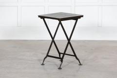 Chinoiserie Folding Iron Side Table - 2852213