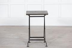 Chinoiserie Folding Iron Side Table - 2852218
