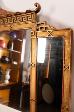 Chinoiserie Gilt Wood Mirror - 4033540