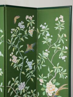 Chinoiserie Six Panel Hand Decorated Screen - 1176759