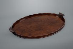Chippendale Designed Mahogany Oval Tray of Excellent Proportions - 2484275