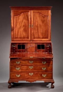 Chippendale Flat Top Secretary with Ball and Claw Feet - 245447