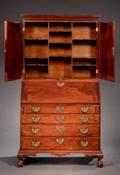 Chippendale Flat Top Secretary with Ball and Claw Feet - 245448