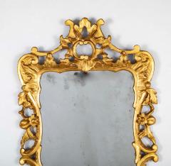 Chippendale Gilded Open Work Carved Wall Mirror - 4002599