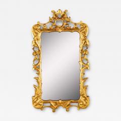 Chippendale Gilded Open Work Carved Wall Mirror - 4004005