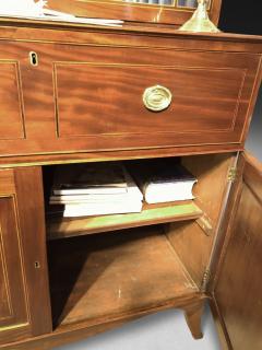 Chippendale Mahogany Secretaire Library Bookcase - 4478115