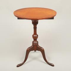 Chippendale Oval Top Candlestand with Sliding Drawer - 4104872