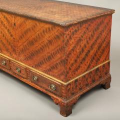 Chippendale Paint Decorated Blanket Chest - 4577005