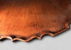 Chippendale Period Carved Mahogany Piecrust Tripod Table - 4314489