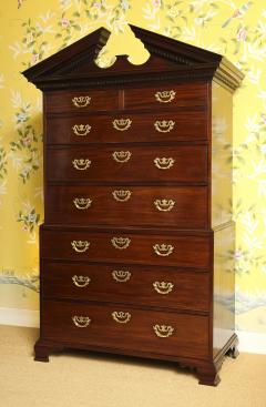 Chippendale Period Chest on Chest - 3936929