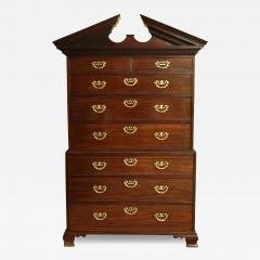 Chippendale Period Chest on Chest - 4010252