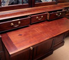 Chippendale Period Mahogany Breakfront Bookcase - 3936796