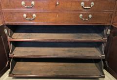 Chippendale Period Mahogany Secretaire Breakfront Bookcase - 4478125