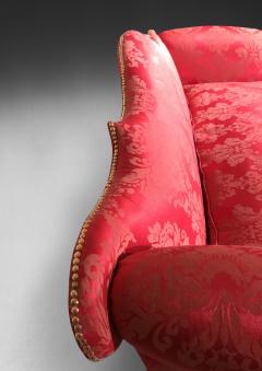 Chippendale Period Mahogany Triple Camel Back Settee - 4307441