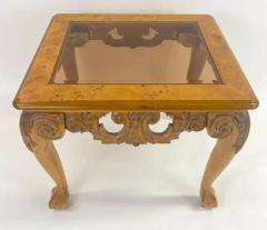 Chippendale Queen Ann Style Carved Wood Coffee or Cocktail Table - 2866109