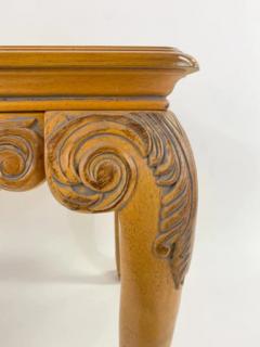 Chippendale Queen Ann Style Carved Wood Coffee or Cocktail Table - 2866131