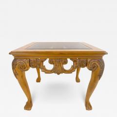 Chippendale Queen Ann Style Carved Wood Coffee or Cocktail Table - 2890784