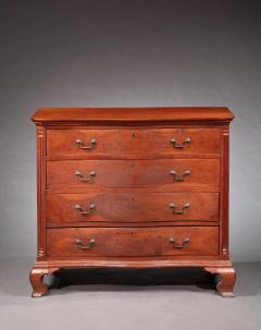 Chippendale Serpentine Front Chest of Drawers - 241420