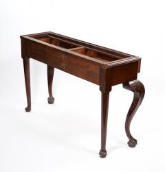 Chippendale Style 19th Century Mahogany Two Part Bookcase Cabinet on Stand - 4552804