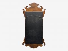 Chippendale Wall Mirror Mahogany Beveled Glass UK 20th c  - 4592498