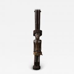 Chokwe Ceremonial Spear with sculptured figure at the base DRC - 4267343