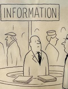 Chon Chauncey Addison Day What is the Meaning of it All New Yorker Cartoon - 4497955